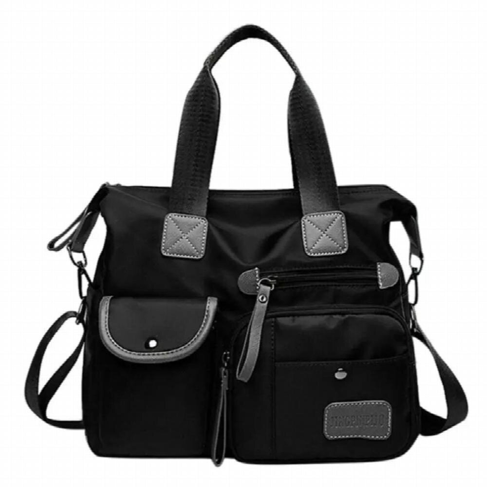 Waterproof Nylon Mummy Handbags Baby Diaper Bag Maternity Nappy Bags Travel Shoulder Bag Portable Handbag for Mom Bolsa Feminina
