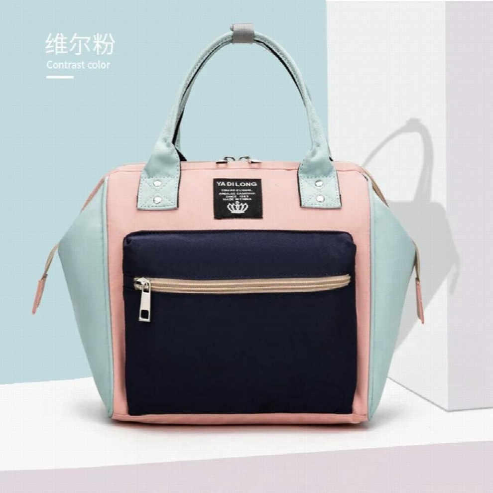 Diaper Bag Mummy Maternity Baby Bags Small Travel Baby Nappy Changing Backpack Women Bag Lunch Stroller Organizer Insulated Grey