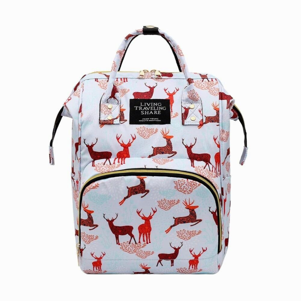 Portable Crib Nappy Bag Baby Care Changing Diaper Bag Stylish Folding Crib Nappy Bags Mummy Maternity Nappy Bag