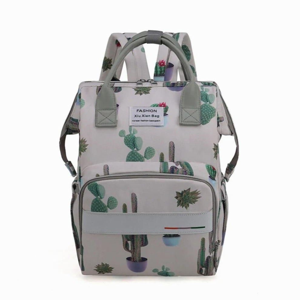 Baby Mother Backpack Travel Diaper Maternity Big Capacity Waterproof Nappy Bag Printed Cartoon Baby Bag For Mom