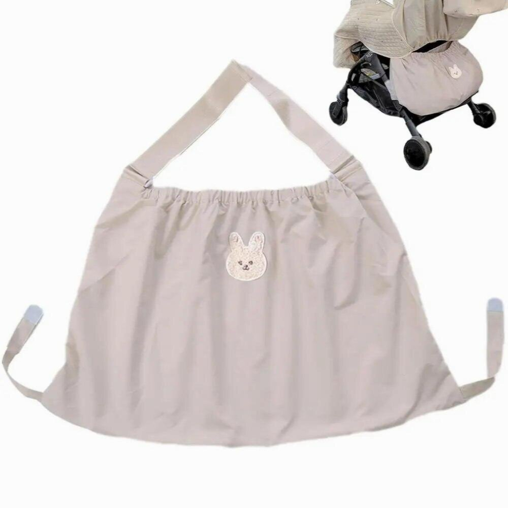 Baby Stroller Pouch Universal Multifunction Stroller Hanging Bags Multifunctional Rabbit Pattern Large Capacity Stroller