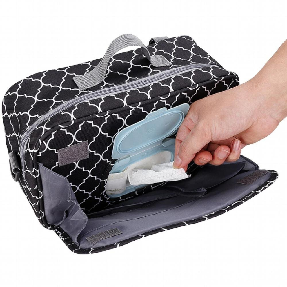 Baby Diaper Storage Bag Pocket Large Capacity Stroller Bag Waterproof Travel Baby Diaper Bags For Mom Stroller Mommy Bags