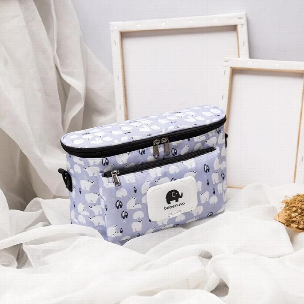 Diaper bag Cartoon Baby Stroller Bag Organizer Bag Nappy Diaper Bags Carriage Buggy Pram Cart Basket Hook Stroller Accessories