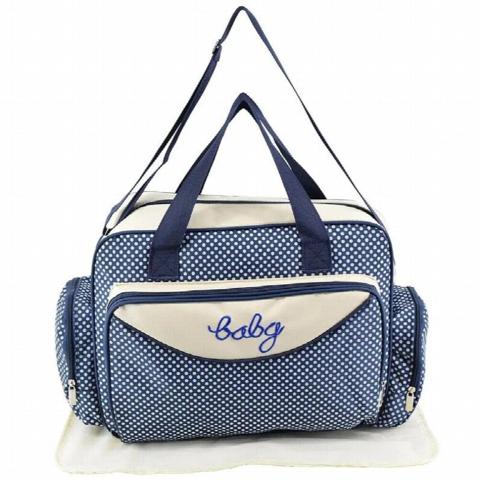 Baby Diaper Bag Organizer Baby Care Carriage Bag For Stroller Dot Multifunction Baby Bags For Mom 45*15*30cm