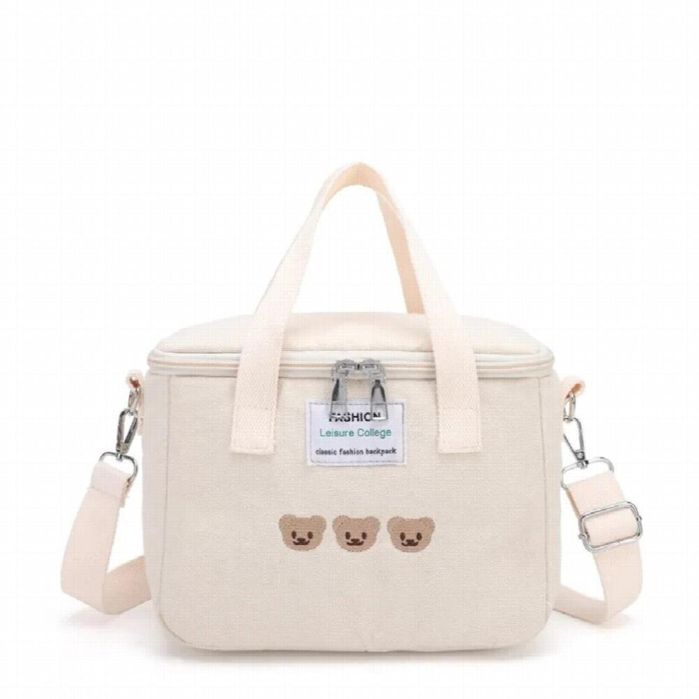Version Small Portable Mommy Bag Insulation Bag Bear Milk Bottle Diaper Storage Bag Messenger Mother Bag
