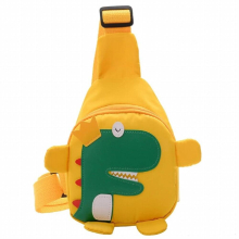 Cartoon Dinosaur Children Waist Bag for Boys Girls Baby Fanny Pack Adjustable Backpack Bag