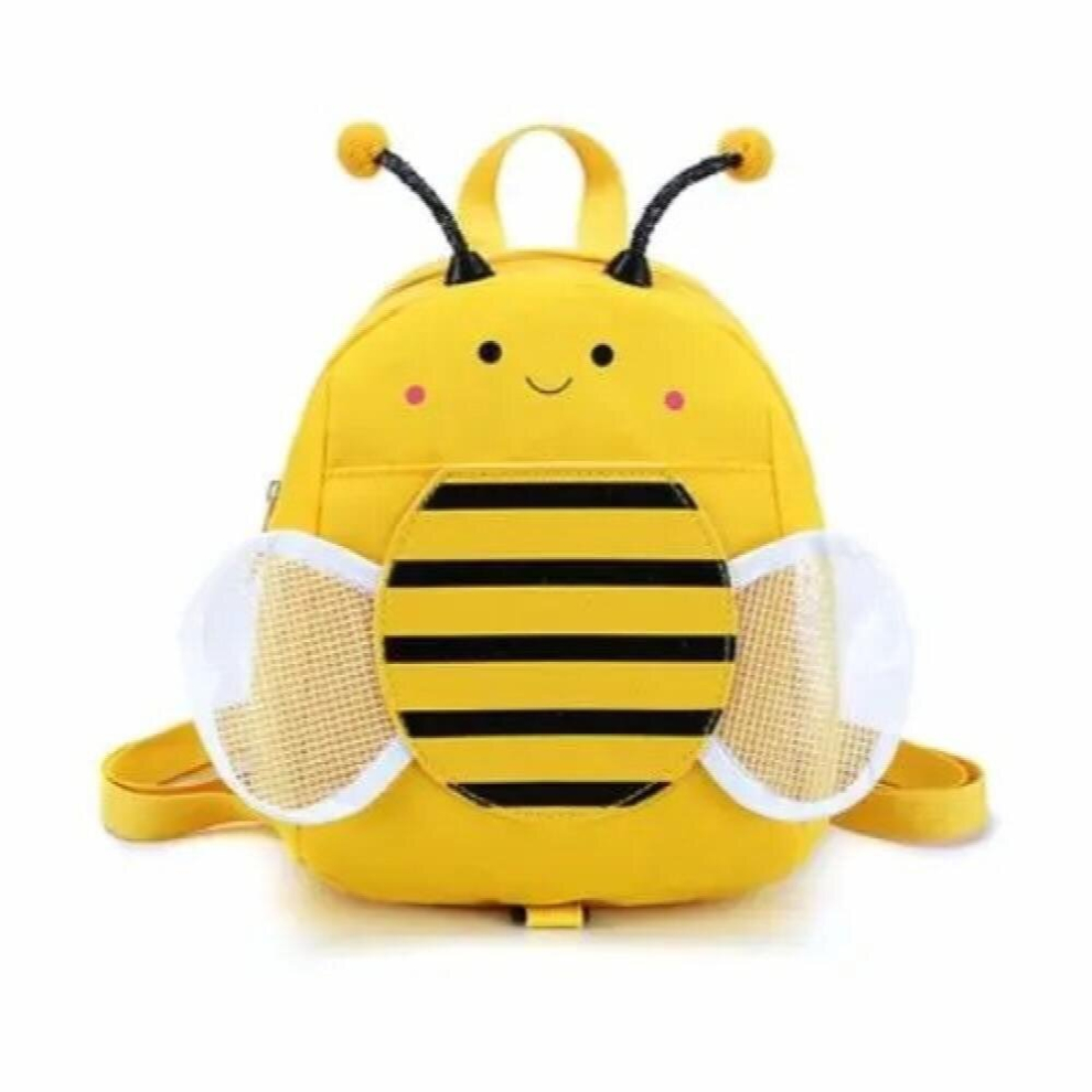 Bee Baby Safety Harness Backpack Toddler Anti- Lost Bag Children Comfortable Schoolbag Kids Wrist Link Clothes Mochilas