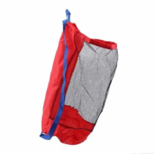 1pc Outdoor Portable Children Kids Beach Sand Playing Tool Toys Storage Mesh Bag Backpack