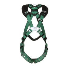 Back D-Ring, Tongue Buckle Leg Straps V-Form Harness, Standard