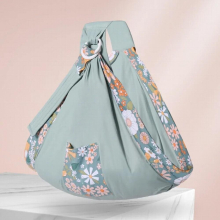 Baby Carries Cotton Wrap Sling Carrier Newborn Sling Safety Ring 2 in 1 Breastfeeding Cover Comfortable Infant Kangaroo Bag