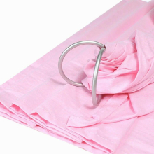 Baby Ring Sling Carrier Lightweight Breathable Line Fabric Baby Wrap For Infant Newborn Kids & Toddlers Soft Sling For Summer