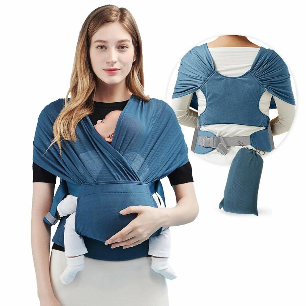 Baby Wrap Carrier Breathable Infant Sling for Babies Girl and Boy Adjustable Baby Bags