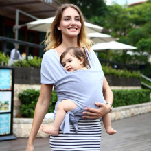 All-in-1 Stretchy Baby Wraps Baby Sling Infant Carrier Nursing Cover Hands Baby Wrap Postpartum Belt Great Baby Shower Gift