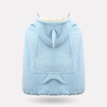 Baby Carrier Cover Hooded Stretchy Cloak Multifunctional Baby Cartoon Cloak Windproof Newborn Thicken Warm Stroller Cover