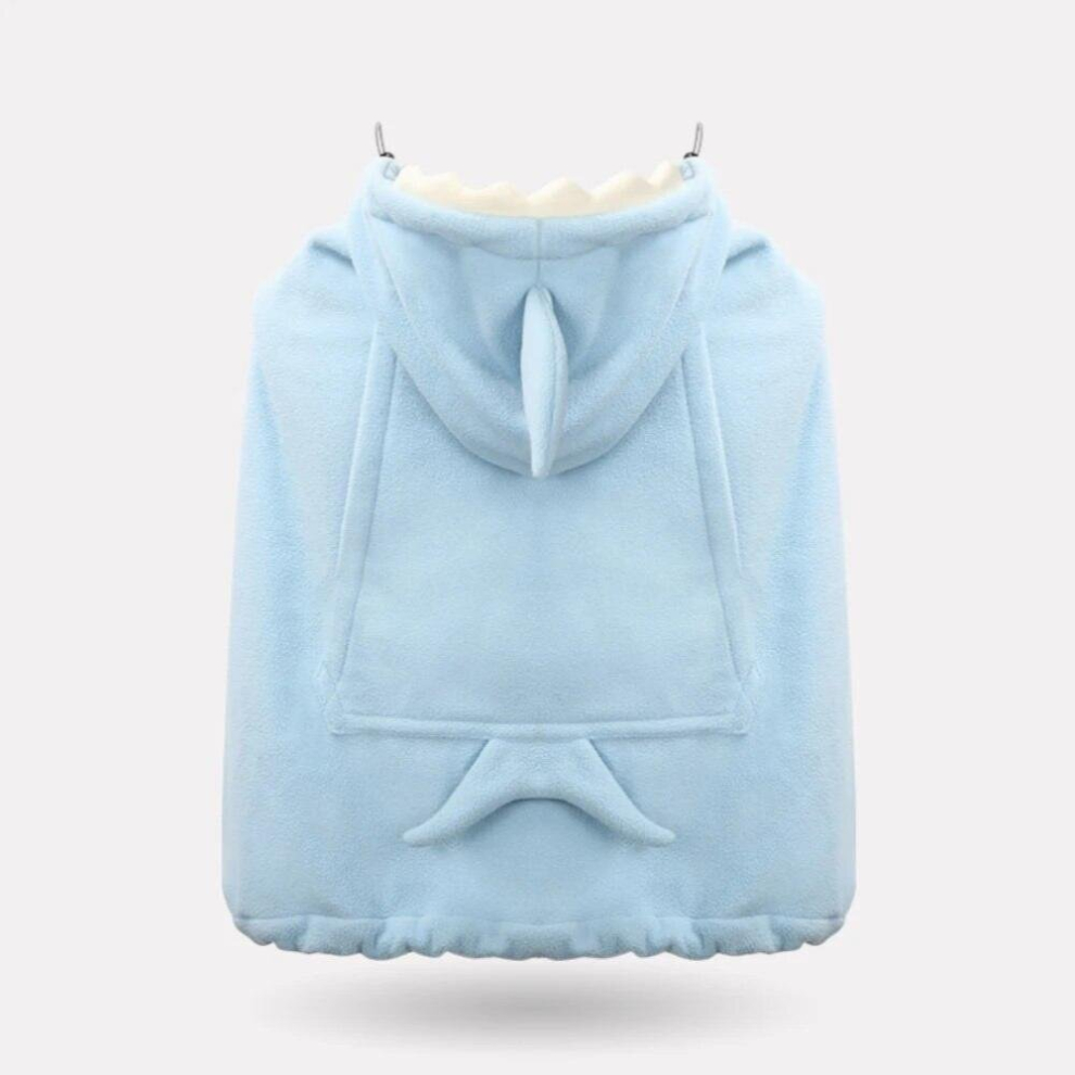 Baby Carrier Cover Hooded Stretchy Cloak Multifunctional Baby Cartoon Cloak Windproof Newborn Thicken Warm Stroller Cover