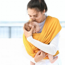Newborn Baby Carrier Sling Soft Infant Wrap Breathable Wrap Hipseat Breastfeed Birth Comfortable Nursing Cover