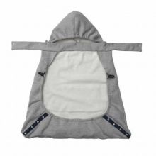 Infant Baby Carrier Wrap Style Comfort Sling Winter Warm Cover Cloak Blanket Solid Grey
