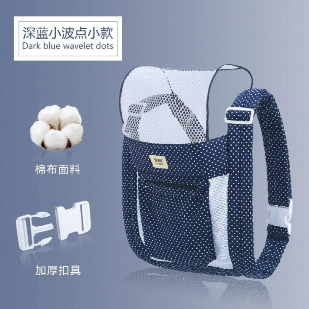 Ergonomic Baby Carrier Infant Front Hold Back Sling Breathable Kid Sling Back Front Facing Kangaroo Wrap for Travel 0-36 Months