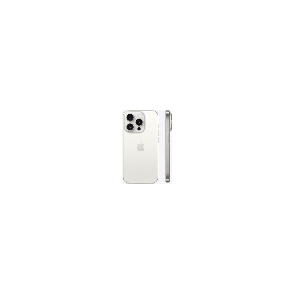 APPLE IPHONE 15 PRO 128GB WHITE TITANIUM-image-OPC-PCQMT56-REFURBISHED