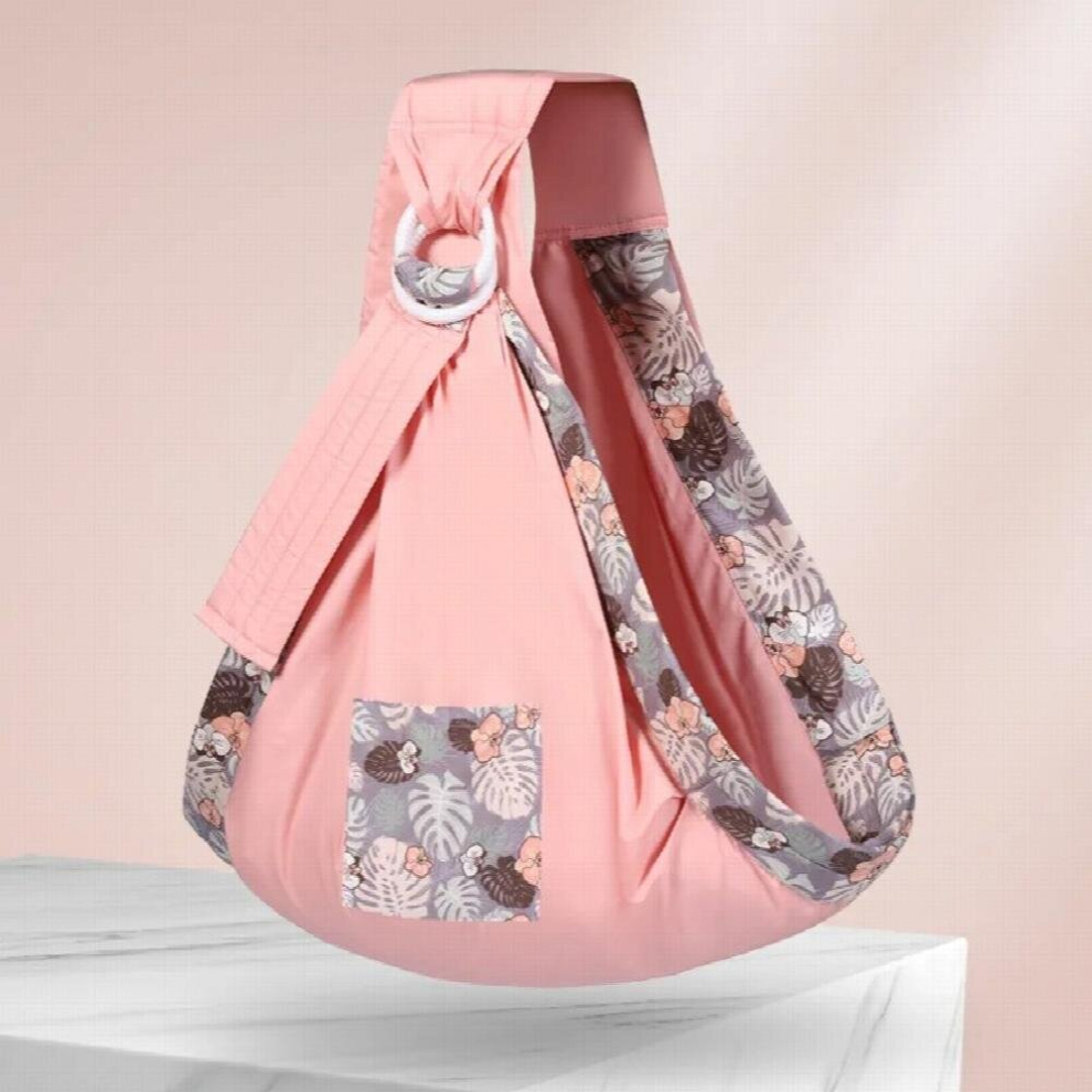 Baby Wrap Carrier Newborn Sling Wrap Carrier for Newborn Breastfeeding Carriers Breathable Cotton Mesh Infant Wrap For (0-36M)
