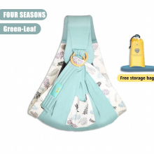 Newborn Sling Baby Carrier Dual Use Adjustable Mesh Fabric Breastfeeding Ergonomic Nursing Cover For 0-36M Kangaroo Infant Wrap