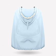 Baby Carrier Cover Hooded Stretchy Cloak Multifunctional Baby Cartoon Cloak Wrap Sling Windproof Newborn Stroller Blanket Cover