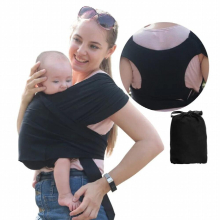 High Elasticity Baby Wrap Carrier Adjustable Baby Sling Breathable Mesh Four Seasons Front Holding Type X-shaped Carrying