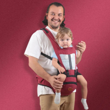 ZK50 Baby Carrier Waist Stool Can Accommodate Baby Waist Stool Hugging Front And Rear Dual-use Outgoing Baby Hugging Artifact