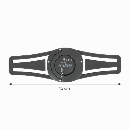 Baby car seat and stroller belt clip 2