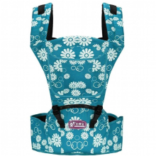 2 in 1 Baby Carrier Sling Flowers Printing Wrap Rider Backpack Baby Hipseat With Kids Shoulders Back Carry Protective BB0007