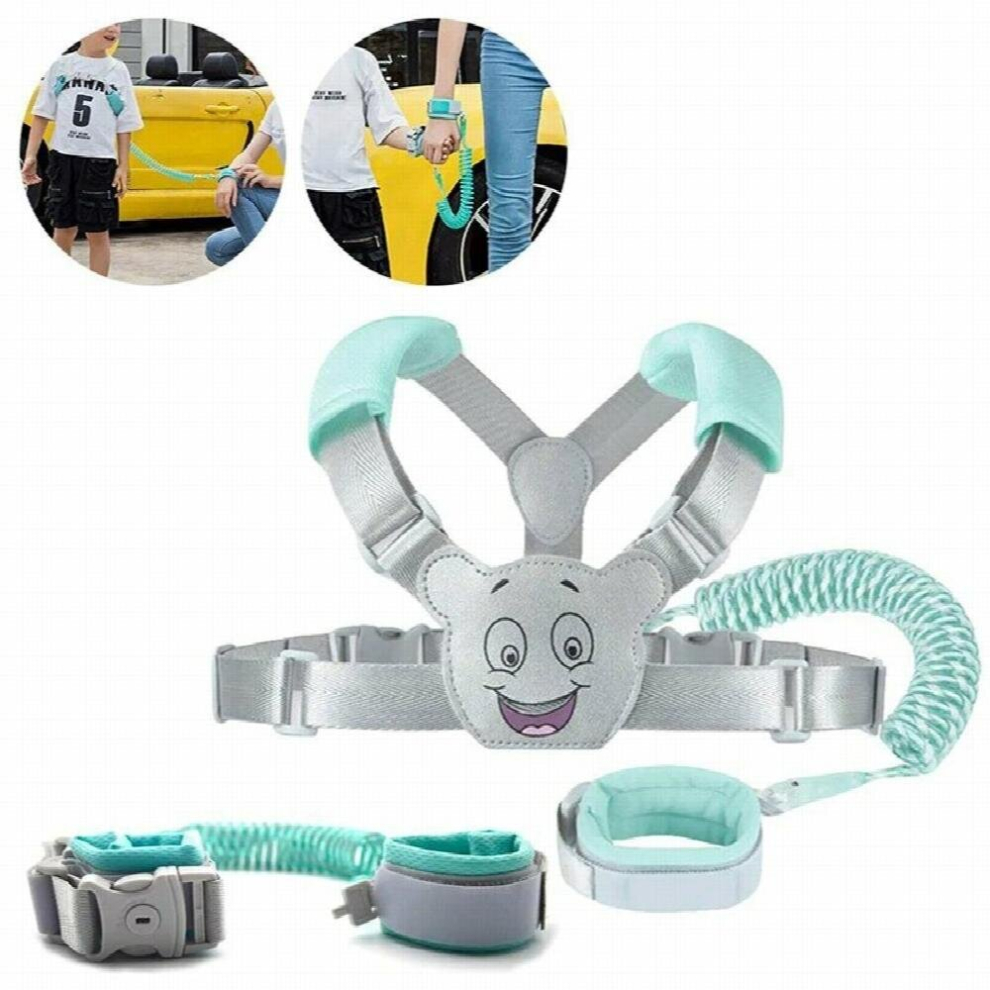 Child Backpack Leash Harness Baby Anti Lost Wrist Link Kids Outdoor Walking Hand Belt Safety Child Anti-lost Wrist Link Toddler