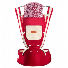 Ainomi Baby Carrier With Hood Multi-Function Front-Hold Baby Sling Slip Baby Artifact Baby Strap Waist Stool