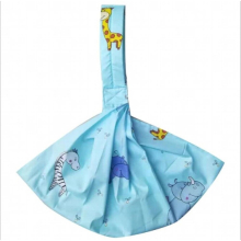 Cotton cartoon printed one-shoulder horizontal embrace baby carrier front embrace baby carrier