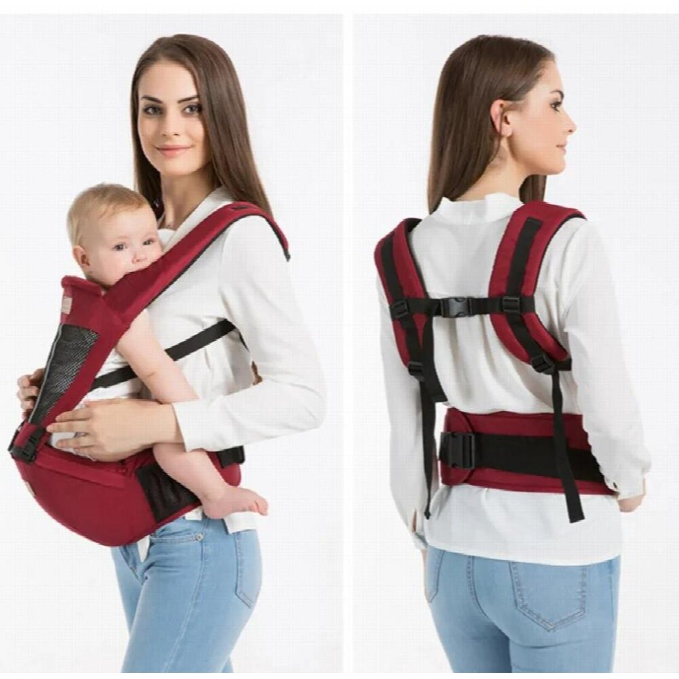 Newborn Infant Baby Carrier Breathable Ergonomic Adjustable Wrap Sling Backpacks Carriers