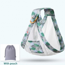 Baby Wrap Ring Sling Baby Carrier Backpack Nursing Cover for Infants Toddlers Soft Natural Wrap Breathable Cotton Kangaroo Bag