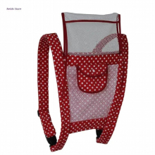Baby Carrier Strap with Adjustable Buckle and Pocket Newborn Waist Stool for 0-36 Months All-position Comfort Front/Back Sling