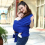 Ergonomic Baby Carrier Solid Multi-Function Kids Holding Belt Babies Wrap Sling Travel Backpack 0-3 Years Old 5