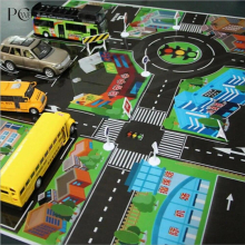 Children Playing Mats House Traffic Road Signs Car Model Parking City Scene DIY Car Parking Map 70 *