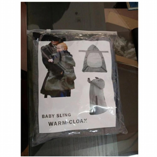 Spring Baby Carrier Cloak Windproof Warm Sling Cape Mantle High 2