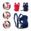 Portable Infant Baby Carrier Sling Wrap Rider Backpack Front Back Pack Cradle 2