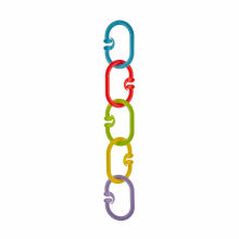 Oval Stroller Toy Hanger 5li