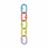 Oval Stroller Toy Hanger 5li 1