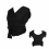 Baby Sling Carrier Wrap Front Holding X-Shaped Strap Hands Carrying Belt 4