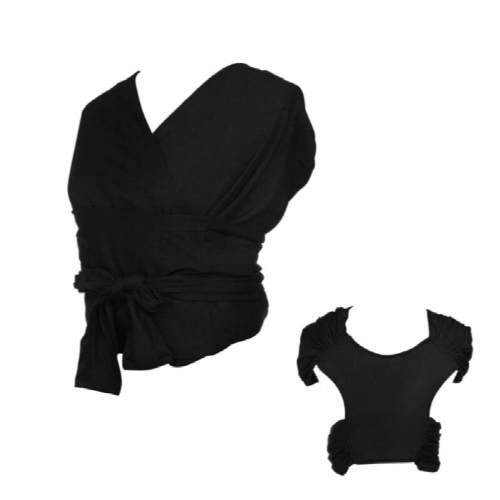 Baby Sling Carrier Wrap Front Holding X-Shaped Strap Hands Carrying Belt