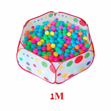 Plastic Ocean Marine Ball Pool Kids Play Game House tent Ocean Ball Pool Mixing Soft Round Balls Educational Toys T0075
