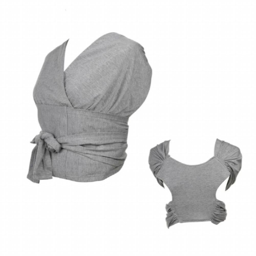 Baby Sling Carrier Wrap Front Holding X-Shaped Strap Hands Carrying Belt 1
