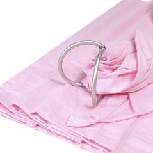 Baby Ring Sling Carrier Cotton and Linen Sling For Newborn Breastfeeding Solid Baby Outdoor Sling Wrap
