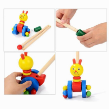1pc Infant Children Early Childhood Single Pole Step Cart Pushing (Random Style)