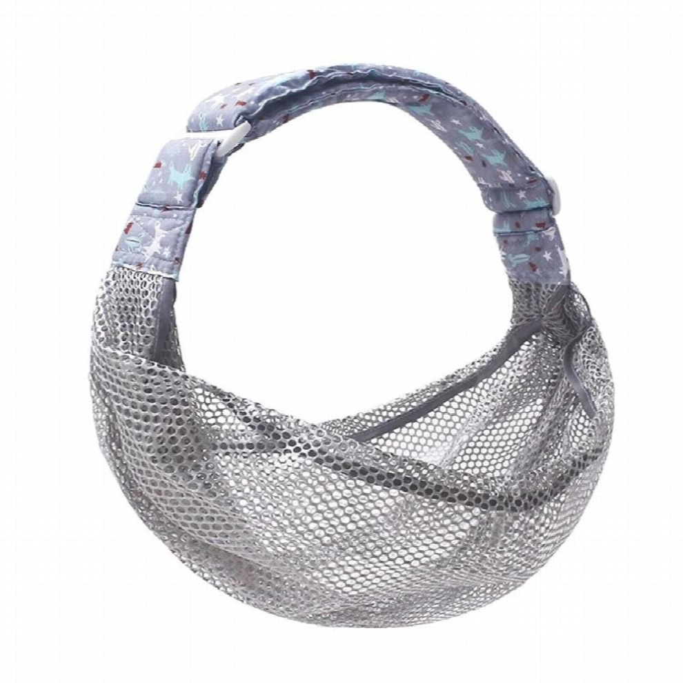 Baby Wrap Newborn Sling Dual Use Infant Nursing Cover Carrier Mesh Fabric Breastfeeding Carriers Up (0-36M)