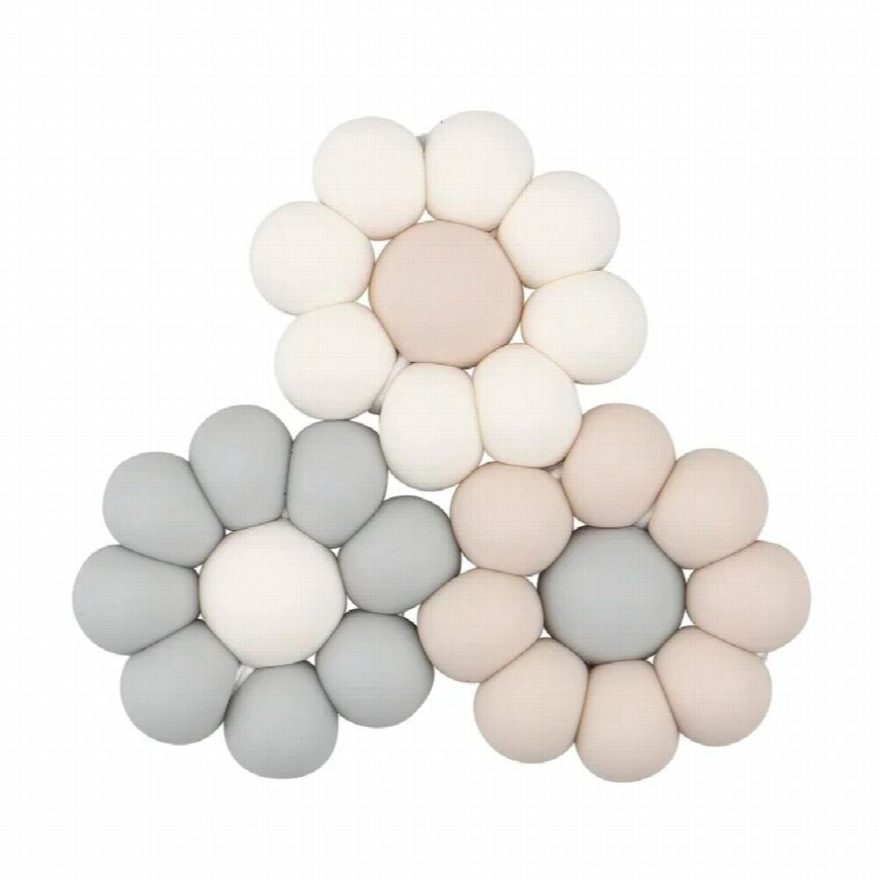 BPA Silicone Teething Infant Chewing Toy Rodent Cartoon Flower Teether Toys Portable Baby Healthy Baby Carriage Pendant